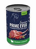 Prime Ever Superioir Ягненок с клюквой 0,4кг д\собак консервы (Прайм Эвер)