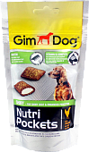 Джимдог Nutri Pockets Shiny витаминизированные подушечки для собак 45г