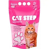 Наполнитель для кошачьего туалета "Cat Step" Сакура 3,8л (силикагель)