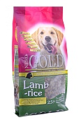 НероГолд для взрослых собак с Ягненком и Рисом 12 кг. Nero Gold Adult Lamb and Rice 23/10