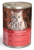 Неро Голд консервы для кошек сочная Говядина 0,415 кг Nero Gold