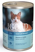 Неро Голд консервы для кошек ЛососьТунец 0,41 кг Nero Gold