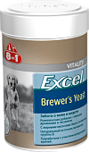8в1 Exel Пивные дрожжи для поддержания кожи и шерсти собак и кошек140т