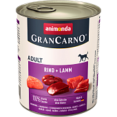 Анимонда консервы с Говядиной и Ягненком д/взрослых собак (800г) Animonda Gran Carno Original Adult