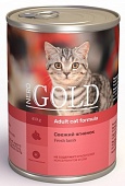 Неро Голд консервы для кошек свежий Ягненок 0,415 кг Nero Gold