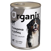Органикс Говядина с Рубцом консервы для собак  0,41кг Organix 